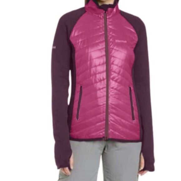 MARMOT Varient Fleece Jacket Purple Size Large - Picture 1 of 3
